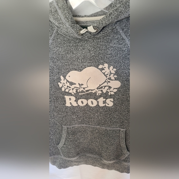 Roots Hoodie - Salt and Pepper  - size S - Picture 5 of 10